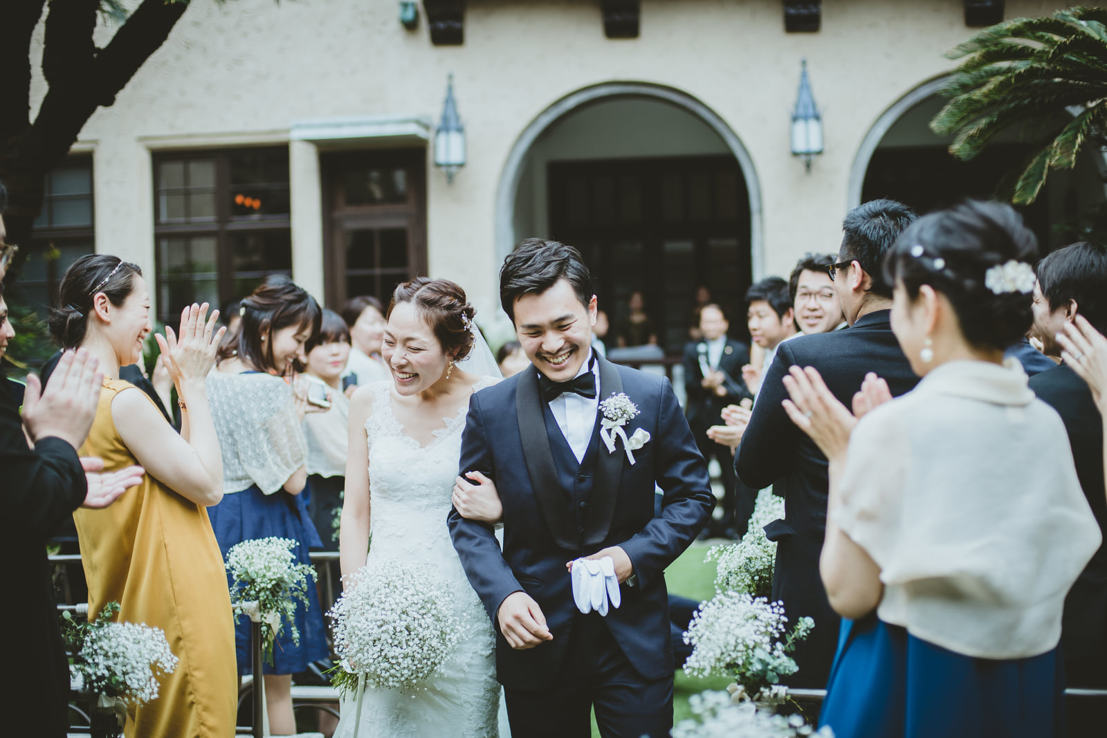 KYOSUKE&NATSUKO [Garden Ceremony] A simple, unified, high-quality wedding