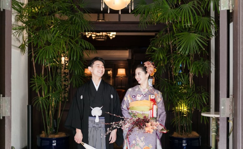YU & YURI [Two-part wedding/Kimono] 1st Party to deliver gratitude and feelings to two precious families