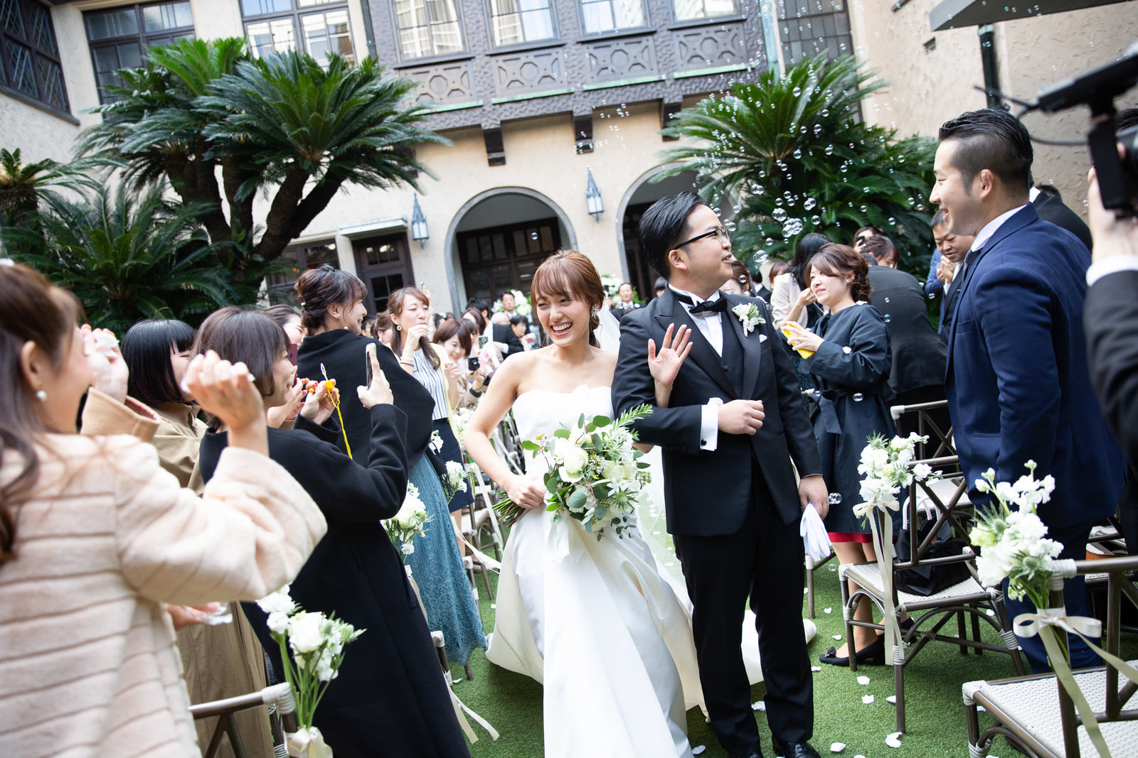 TAKANORI&SHIORI [Garden Wedding] A wedding like a foreign country in a calm climate